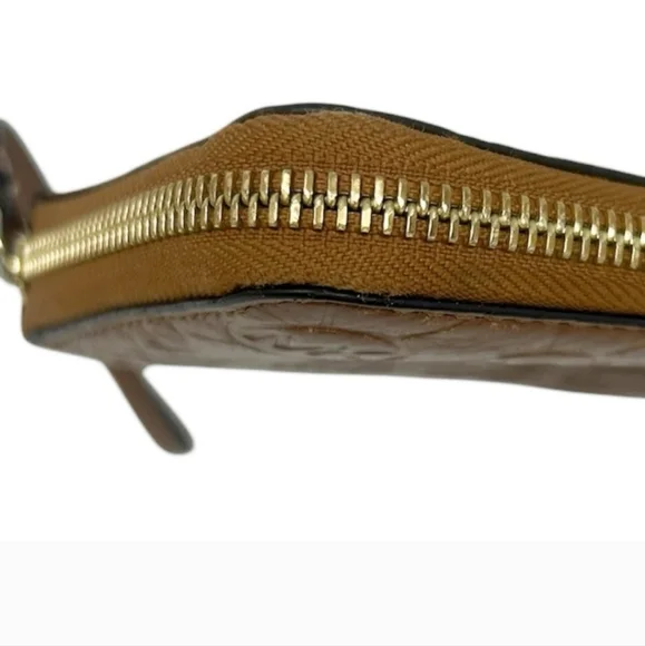 Michael Kors Leather Embossed Logo Wallet - Picture 12 of 15